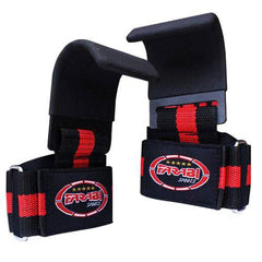 Farabi Power Hook Weight Lifting Bar Straps Gripper