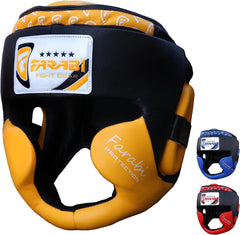 Farabi Pro Head Guard – Full Protection for MMA, Muay Thai & Boxing
