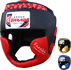 Farabi Pro Head Guard – Full Protection for MMA, Muay Thai & Boxing