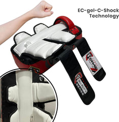 Farabi Thai pad FT1 Genuine Leather Fighter Muay Thai Kick pad MMA Boxing pad