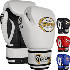 Farabi Kids Boxing Gloves Tron for Boys and Girls 4-oz
