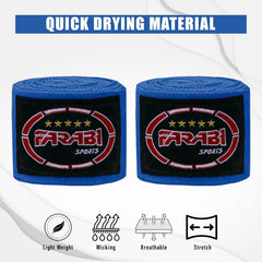 Farabi Kids Boxing Hand Wraps 2.5 Meters Junior Hand