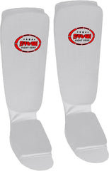 Farabi Shin Pads Instep Shin Guard for Kickboxing MMA Muay Thai Boxing Gym Training Elasticated Pads