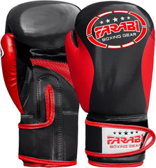 Farabi Kids Boxing Gloves Shiny Champ Training Gloves 2oz 4oz 6oz 8oz for 3-14 Year