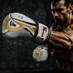 FARABI B5 BOXING GLOVES COWHIDE LEATHER
