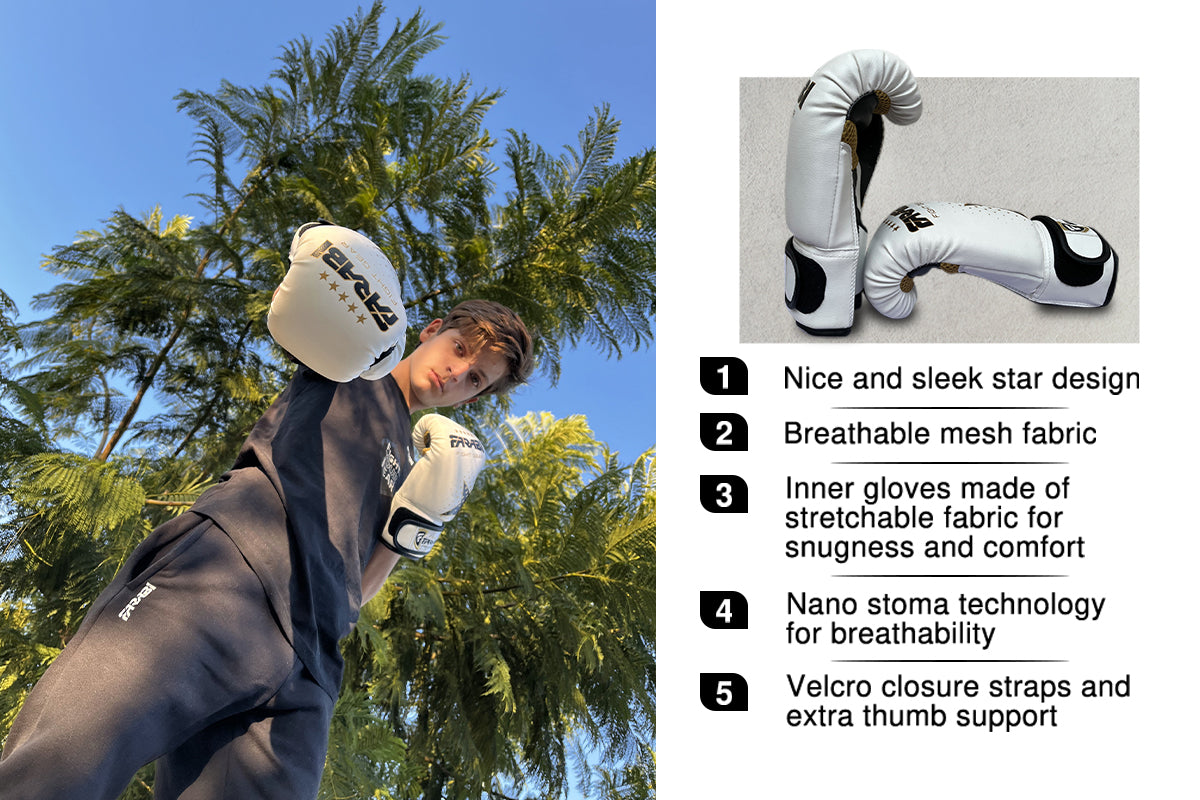 Farabi Sports Boxing Gloves for Kids 6-0z - gallery image