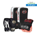 Farabi Confidence Kit 3-8 Years | Boxing Gloves + Inner Gloves + Pair of Thai Pads
