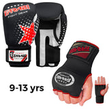 Kids Gym Boxing Kit 9-12 Years | Boxing Gloves + Inner Gloves