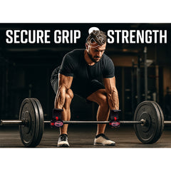 Farabi Power Hook Weight Lifting Bar Straps Gripper