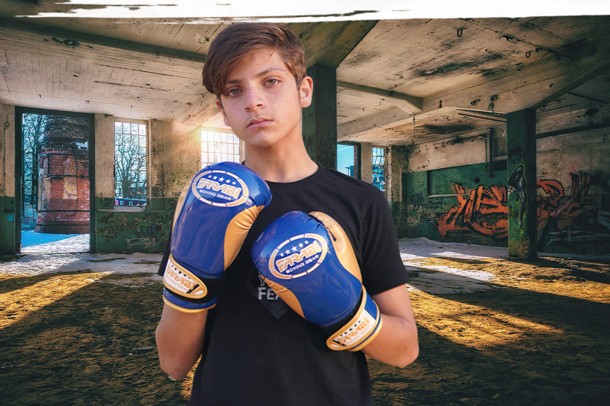 Farabi Kids Boxing Gloves Shiny Champ Training Gloves 2oz 4oz 6oz 8oz for 3-14 Year - gallery image