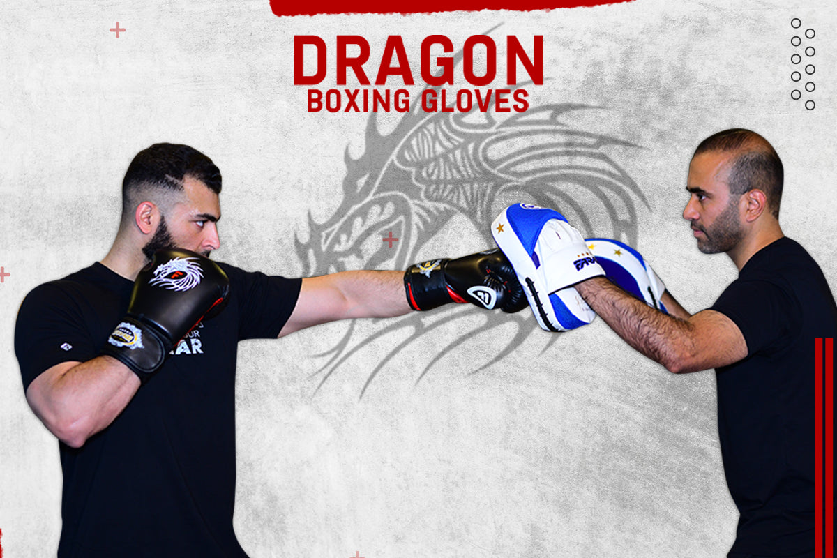 Farabi Dragon Boxing Gloves B7 - gallery image
