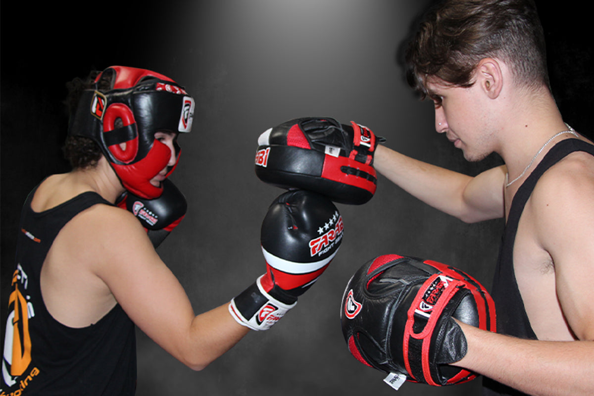 Farabi Air Focus Pads F1 Mitts Aero - gallery image