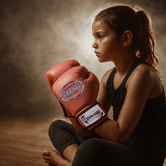 Farabi Kids Boxing Gloves Tron for Boys and Girls 4-oz