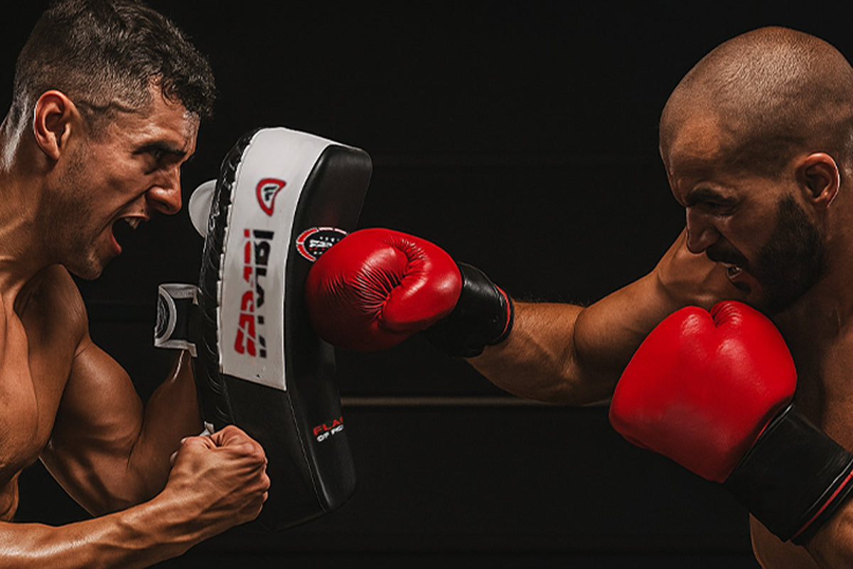 Farabi Sports Muay Thai Pad Flame - 1 Pad Only - gallery image