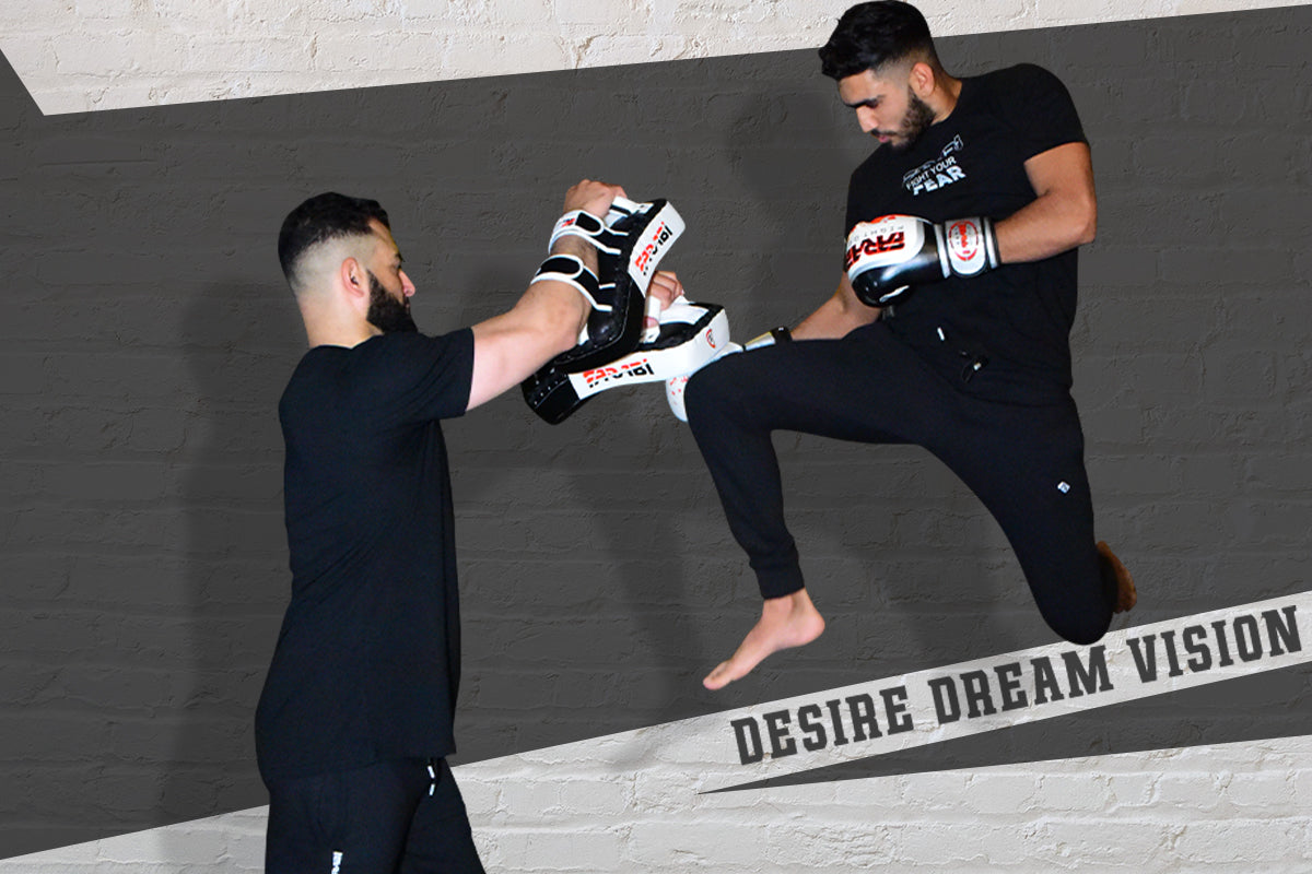 Farabi Sports Muay Thai Pad Flame - 1 Pad Only - gallery image