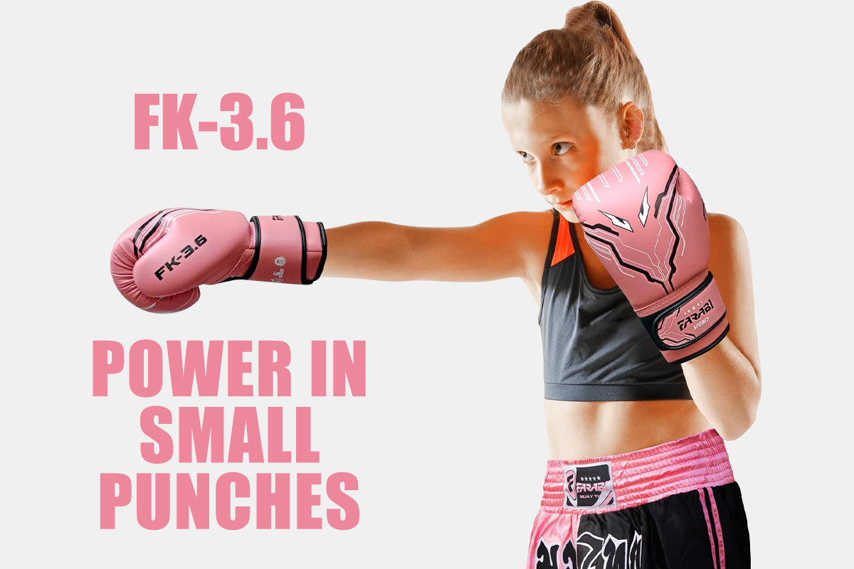 Farabi Kids 6oz FKG Boxing Gloves for Youth Ages 5-10 Years - gallery image