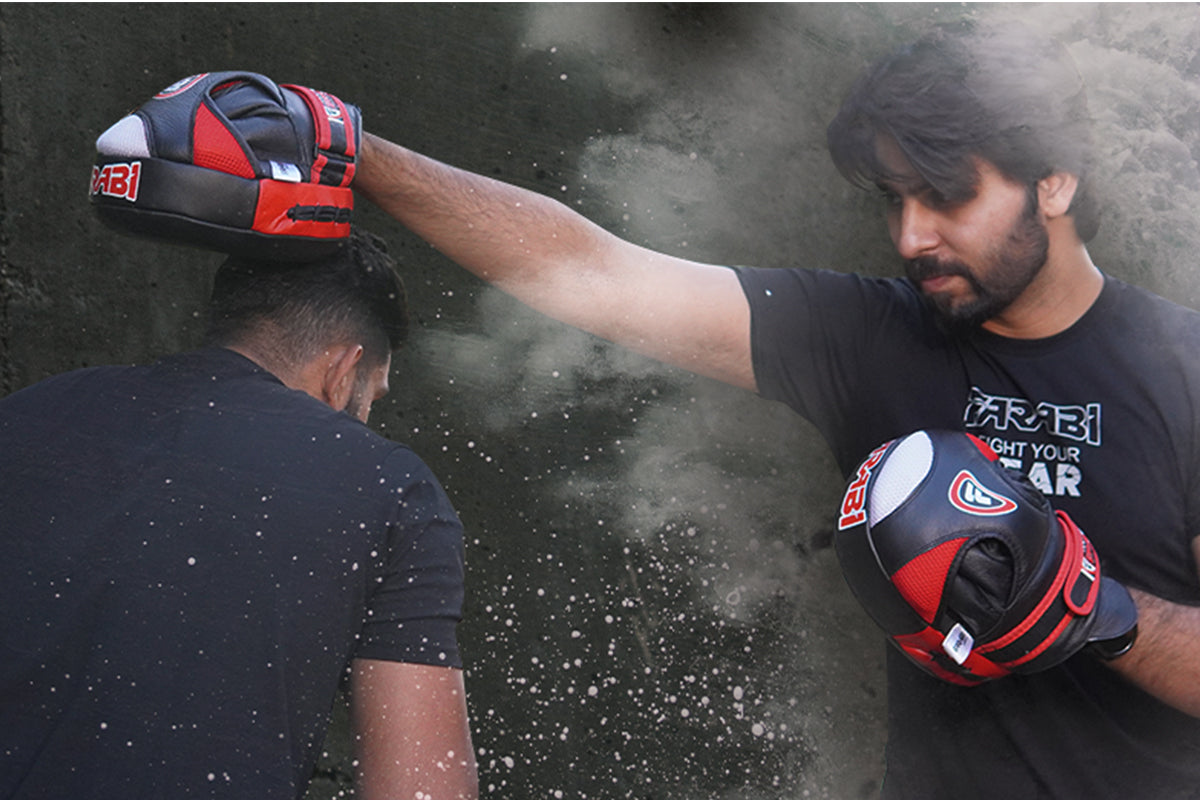 Farabi Air Focus Pads F1 Mitts Aero - gallery image