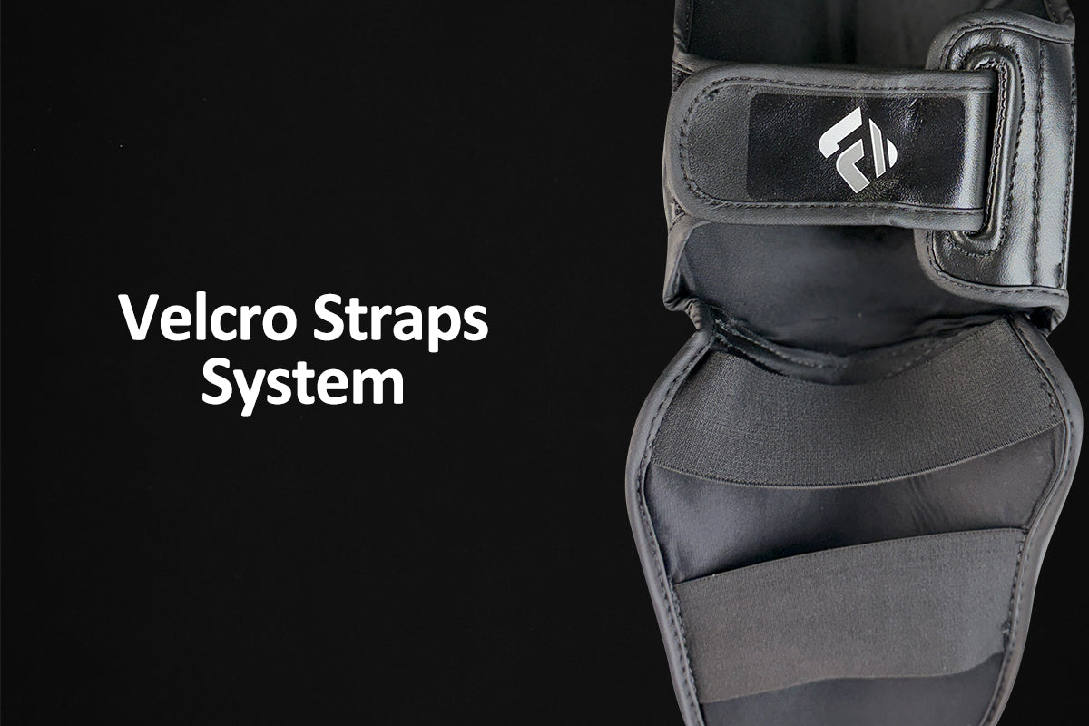 Farabi Adult Shin in Step Black/Grey-Ultimate Shin Guards - gallery image