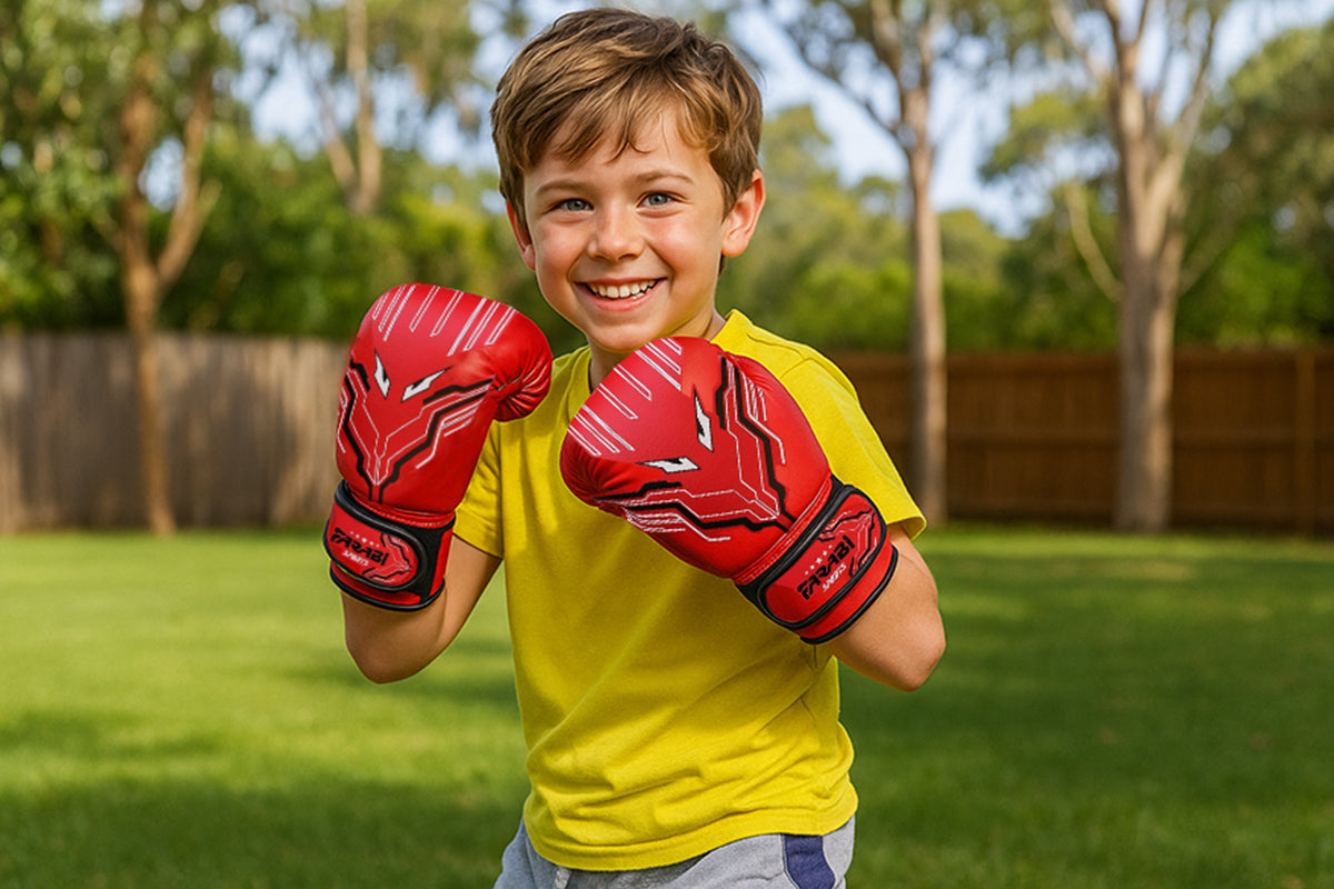 Farabi Kids 6oz FKG Boxing Gloves for Youth Ages 5-10 Years - gallery image