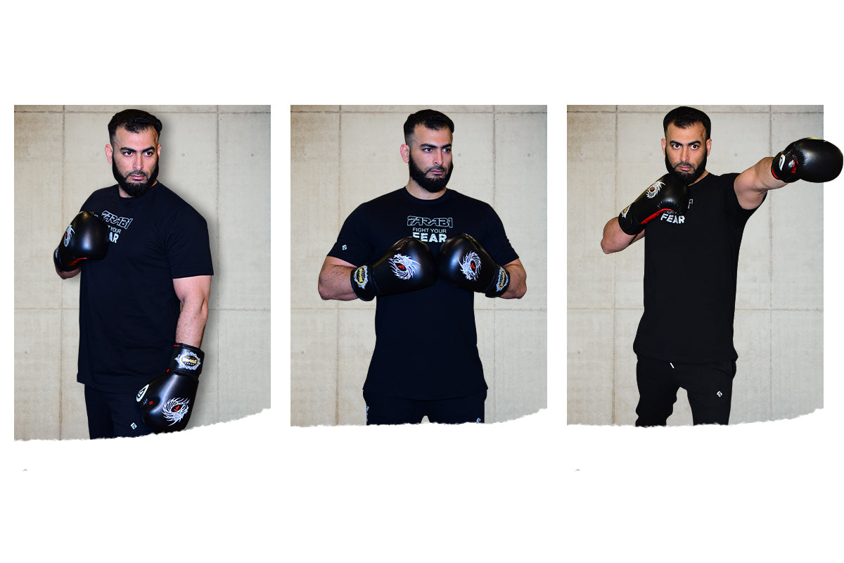 Farabi Dragon Boxing Gloves B7 - gallery image