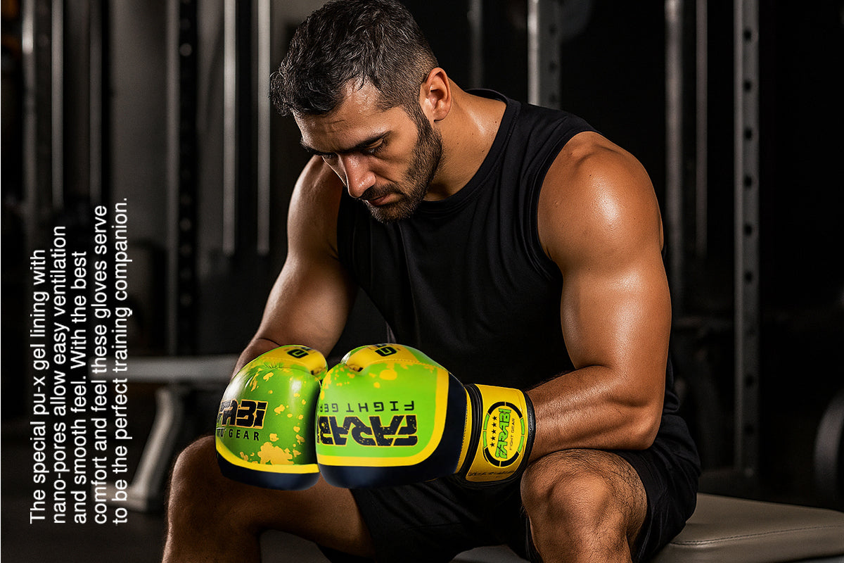 Farabi Aesthetic Sparring Boxing Gloves Gel - gallery image