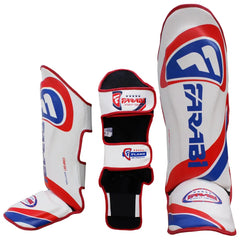 Farabi Flame Shin Guard – Pro Shin Pad Protector for MMA, Muay Thai, Kickboxing & Training