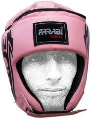 Farabi LH4 Ladies Head Guard – Boxing/MMA Headgear for Women | Lightweight & Secure Fit