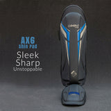 Farabi Combat Shin Pads – Adults Synthetic Leather, Lightweight & Protective