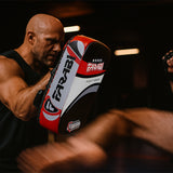 Farabi Thai pad FT1 Genuine Leather Fighter Muay Thai Kick pad MMA Boxing pad