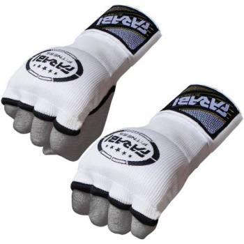 Farabi Boxing Inner Gloves for kids Gel Padded Gloves Elasticated Quick Hand Wraps  for MMA Boxing Punching Bag-White