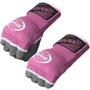 Farabi Boxing Inner Gloves for kids Gel Padded Gloves Elasticated Quick Hand Wraps  for MMA Boxing Punching Bag-Pink