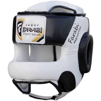 Farabi Boxing Headgear for Nose Protection -White