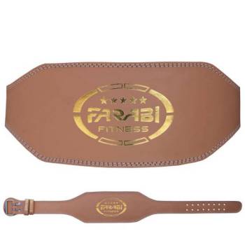 Farabi Fitness Leather Weight Lifting Belt-n@image.ImageNumber