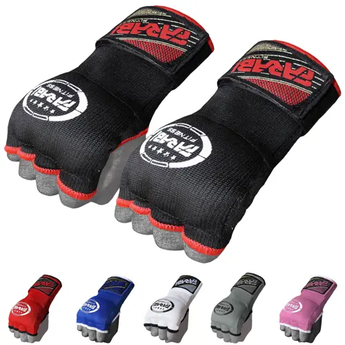 Farabi Boxing Inner Gloves for kids Gel Padded Gloves Elasticated Quick Hand Wraps  for MMA Boxing Punching Bag
