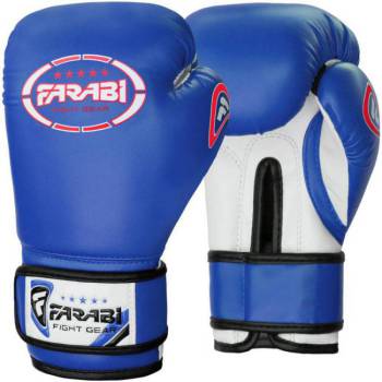 Farabi Kids Boxing Gloves for Junior Fighters-blue