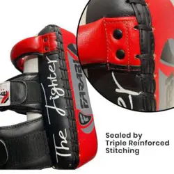 Farabi Thai Pads Leather Kickboxing Pads F2 (1-pad)-n@image.ImageNumber