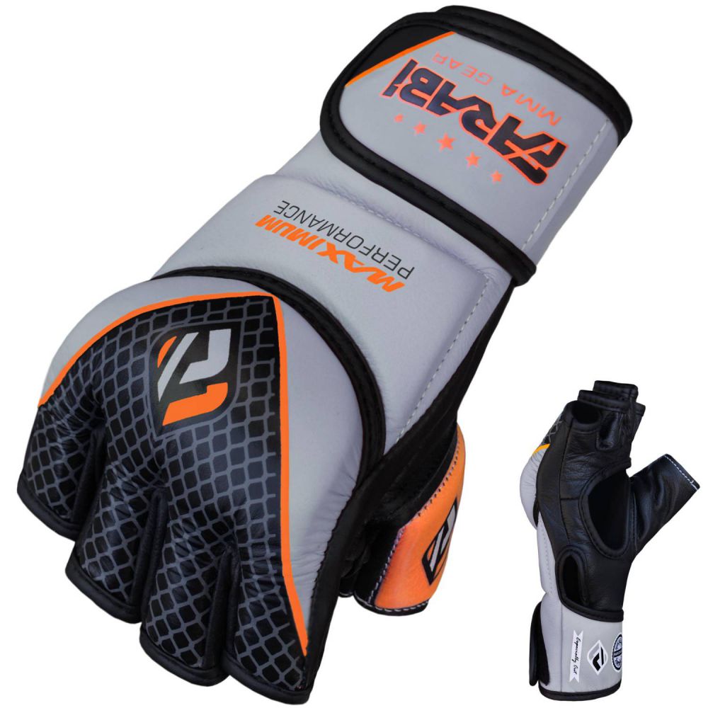 FARABI M2 MMA GLOVES LEATHER 4 OZ