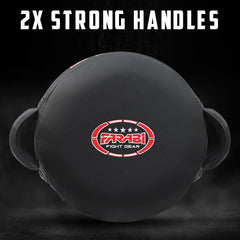 Farabi Leather Round Punch Shield – MMA, Muay Thai & Kickboxing Pad