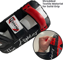 Farabi Thai pad FT1 Genuine Leather Fighter Muay Thai Kick pad MMA Boxing pad