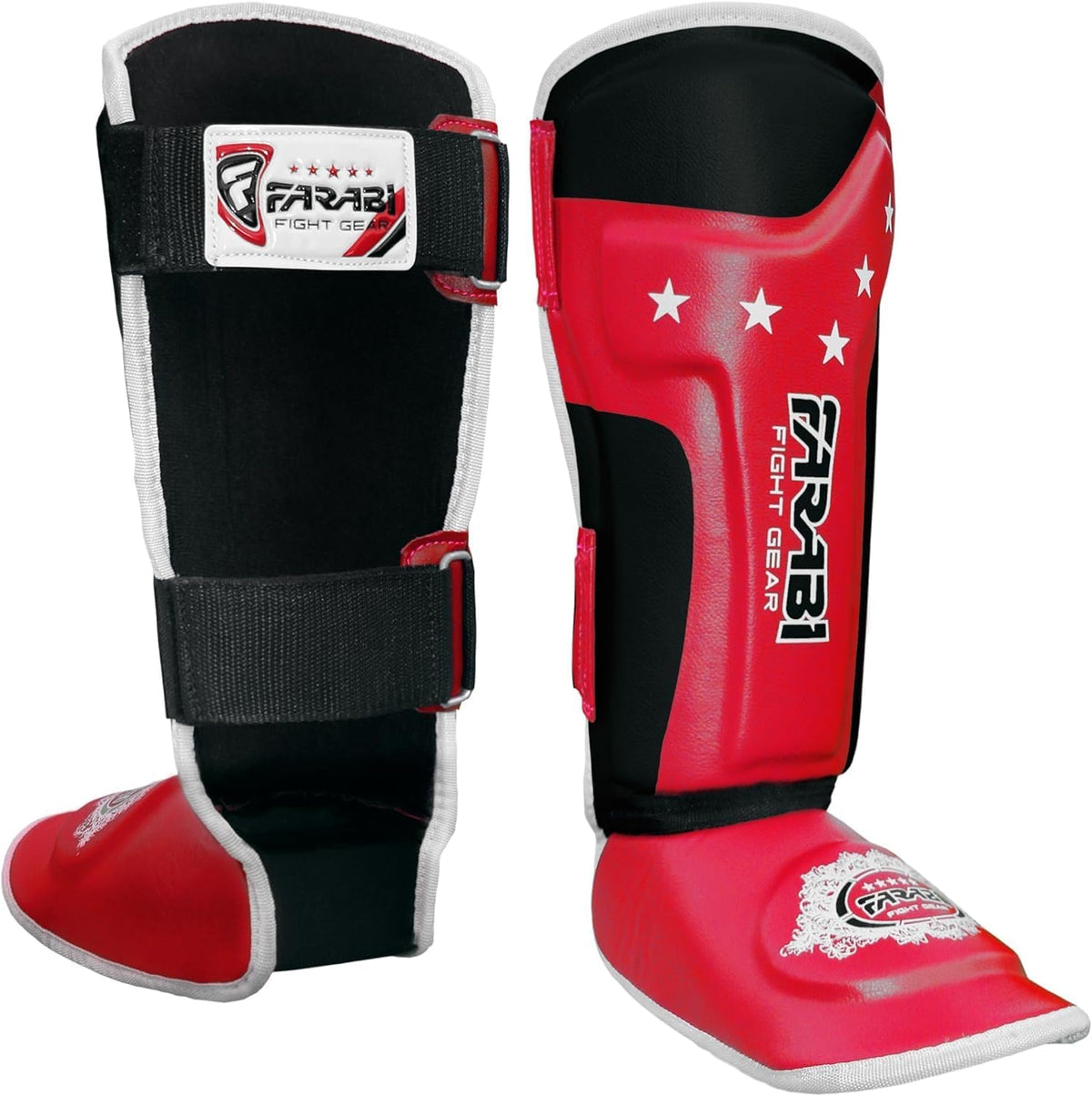 Farabi Kids T-Tech Shin Guards – MMA, Kickboxing & Leg Protection