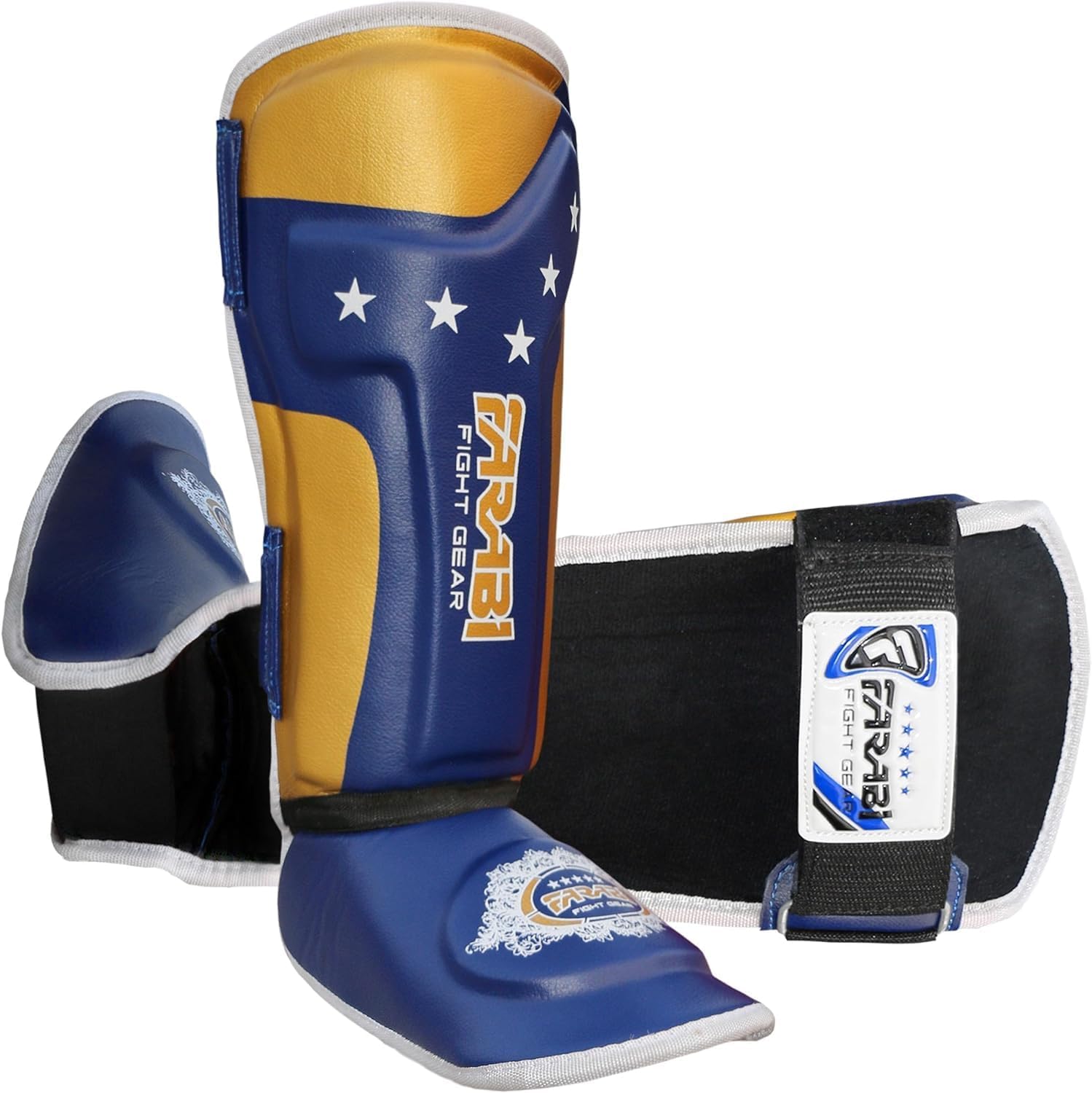Farabi Kids T-Tech Shin Guards – MMA, Kickboxing & Leg Protection