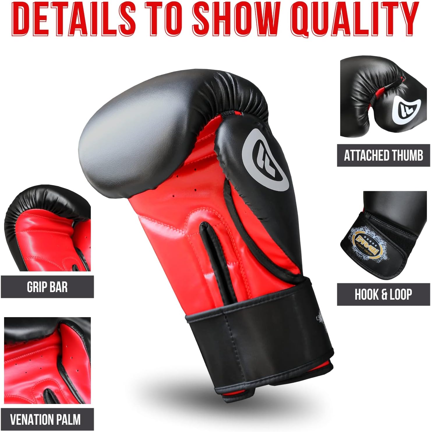 Farabi Dragon Boxing Gloves B7