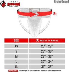 Farabi Sports Elasticated Groin Guard MMA Martial Arts Boxing Groin Protector