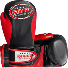 Farabi Kids Boxing Gloves Shiny Champ Training Gloves 2oz 4oz 6oz 8oz for 3-14 Year
