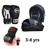Farabi Parent-Child Kit 3-8 Years | Boxing Gloves + Inner Gloves + Focus Pads