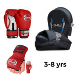 Farabi Parent-Child Kit 3-8 Years | Boxing Gloves + Inner Gloves + Focus Pads
