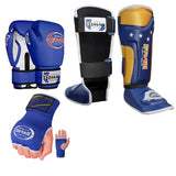 Kids Gym Boxing Kit 3-8 Years | Boxing Gloves + Inner Gloves + T-tech Shinpads