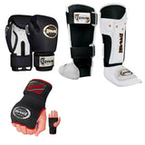 Kids Gym Boxing Kit 3-8 Years | Boxing Gloves + Inner Gloves + T-tech Shinpads