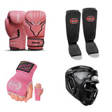 6-12 Years Gym Boxing Kit with FKG 6oz Gloves