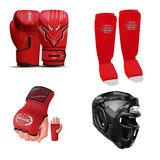 6-12 Years Gym Boxing Kit with FKG 6oz Gloves